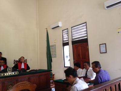 tim bantuan hukum kabupaten badung bersidang di pengadilan negeri/tipikor dan hubungan industrial denpasar.