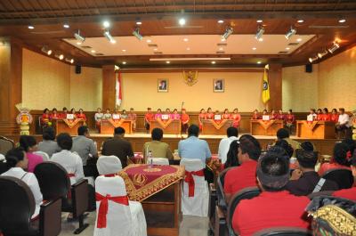 lomba kelompok keluarga sadar hukum kabupaten badung tahun 2017