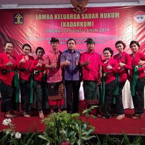 LOMBA KELUARGA SADAR HUKUM (KADARKUM) TINGKAT PROVINSI TAHUN 2019