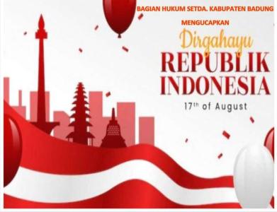 DIRGAHAYU KEMERDEKAAN REPUBLIK INDONESIA KE-77 TAHUN