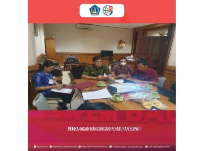 PEMBAHASAN RANCANGAN PERATURAN BUPATI
