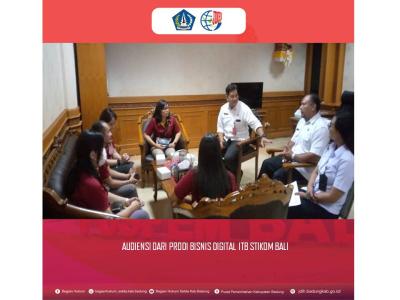 AUDIENSI DARI PRODI BISNIS DIGITAL ITB STIKOM BALI
