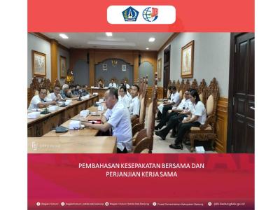 PEMBAHASAN KESEPAKATAN BERSAMA DAN PERJANJIAN KERJA SAMA 