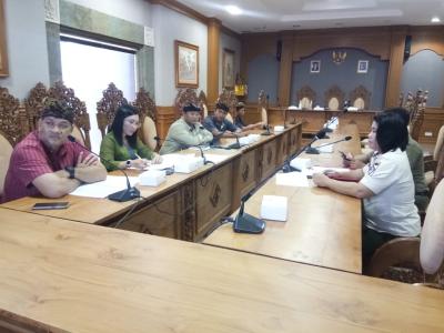 PEMBAHASAN RANCANGAN PERATURAN BUPATI BADUNG TENTANG PENCABUTAN PERATURAN  BUPATI BADUNG NOMOR 52 TAHUN 2020 