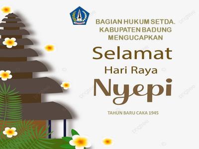 SELAMAT HARI RAYA NYEPI TAHUN BARU CAKA 1945