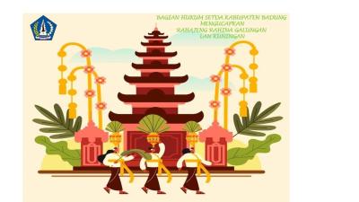 RAHAJENG RAHINA GALUNGAN LAN KUNINGAN