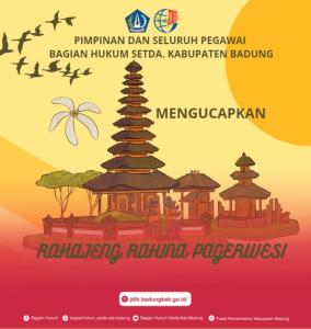 Rahajeng Rahina Pagerwesi.