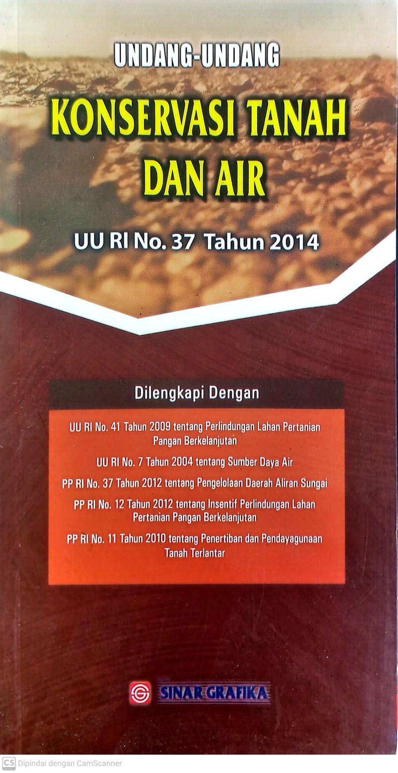 Undang-Undang Konservasi Tanah Dan Air